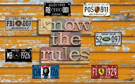 复古破旧木板车牌背景墙