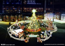 商场圣诞美陈装饰