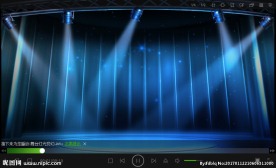 婚礼舞台背景素材灯光秀光效