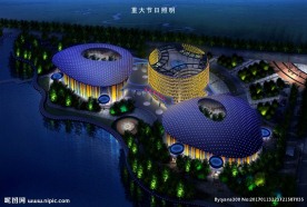 炫彩点陈LED动画场馆照明