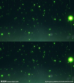 发光萤火虫蒲公英特效背景