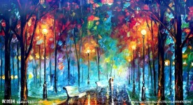 唯美爱情 雨中漫步 婚礼婚庆