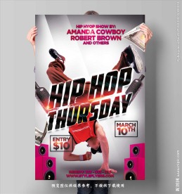 街舞音乐海报