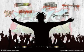 酒吧KTV音乐系列装饰画背景墙