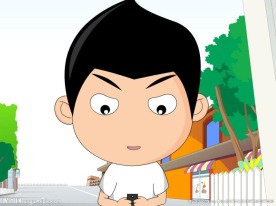 不要沉迷于玩手机flash动画