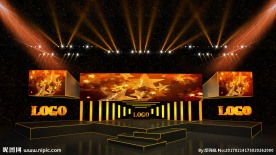 颁奖晚会舞美图片