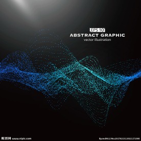 科技未来蓝色星点EPS矢量背景