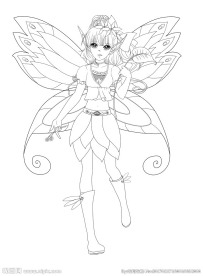 忧伤的蝴蝶精灵