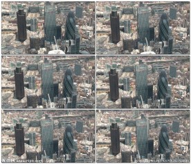 航拍伦敦小黄瓜