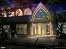 美容院外立面套用场景