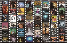 创意电影胶片背景墙装饰画