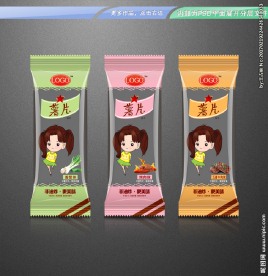 薯片 薄饼包装设计