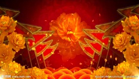 led晚会戏曲背景