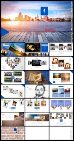 小清新毕业纪念电子相册