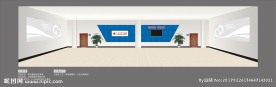 大厅形装墙装修效果图（全矢量）