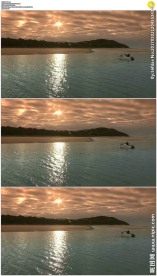 湖泊上乘船钓鱼