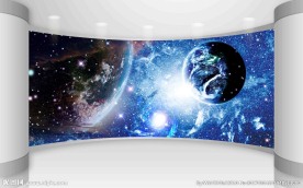 立体星空背景