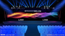 汽车上市发布会舞台设计