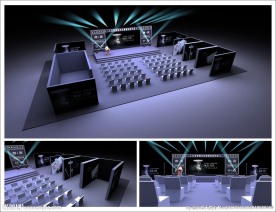 九牧新品发布会舞台