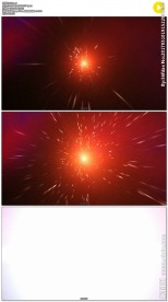 光线穿梭到宇宙空间