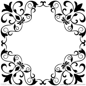 花纹边框