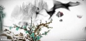 AE水墨风风景视频素材