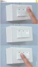 开灯和关灯按钮