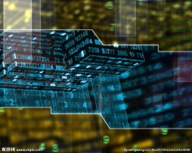 科技数据动态背景