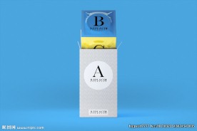 空白避孕包装盒