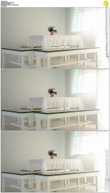 飘动的窗帘家居