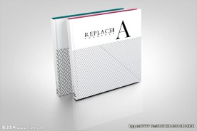 书籍封面展示样机