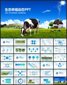 草原畜牧业奶牛养殖乳业PPT