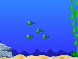 简单的小蝌蚪变成青蛙的flas