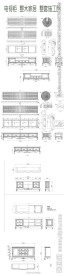 定制电视柜子施工图
