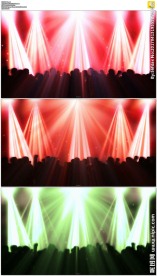 夜店酒吧跳动的灯光人影