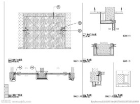 别墅大门施工图
