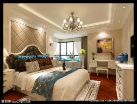 欧式主卧室