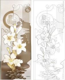 蓝格. 家和百合