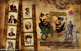 欧式复古怀旧装饰画背景墙