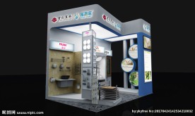 小展台设计 科技家装主材展
