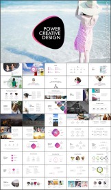 时尚画册风品牌宣传发布PPT