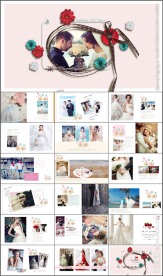 浪漫甜蜜婚礼婚庆视频开场PPT