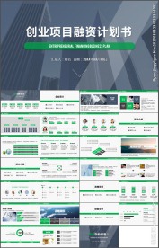 创业项目策划商业计划书PPT