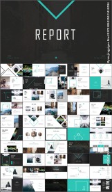 欧美时尚品牌推广画册PPT模板