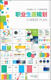 简约个人简历职业生涯规划PPT