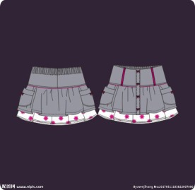 少女装短裙子
