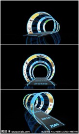 时光隧道 活动模型