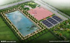 新农村垂钓园（模型贴图后期全）