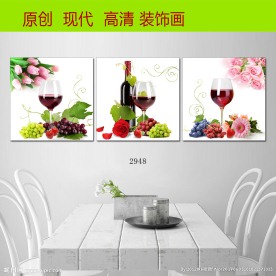 餐厅装饰画图片