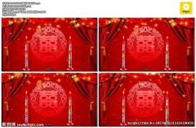 婚礼片头 中式婚礼 浪漫婚礼